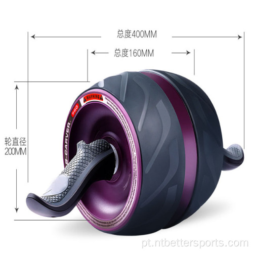 Roda muscular abdominal de função de rebote automática anti-deslizamento